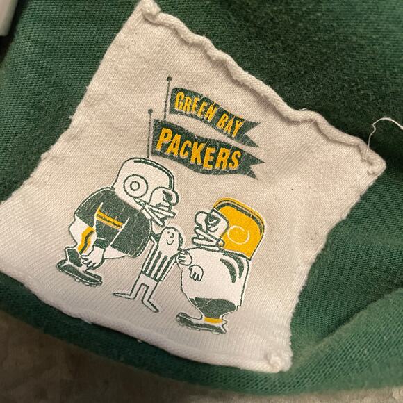 Green Bay Packers Nostalgia Mitchell & Ness Shirt Mens Medium Vintage Y2K Retro - Picture 8 of 12